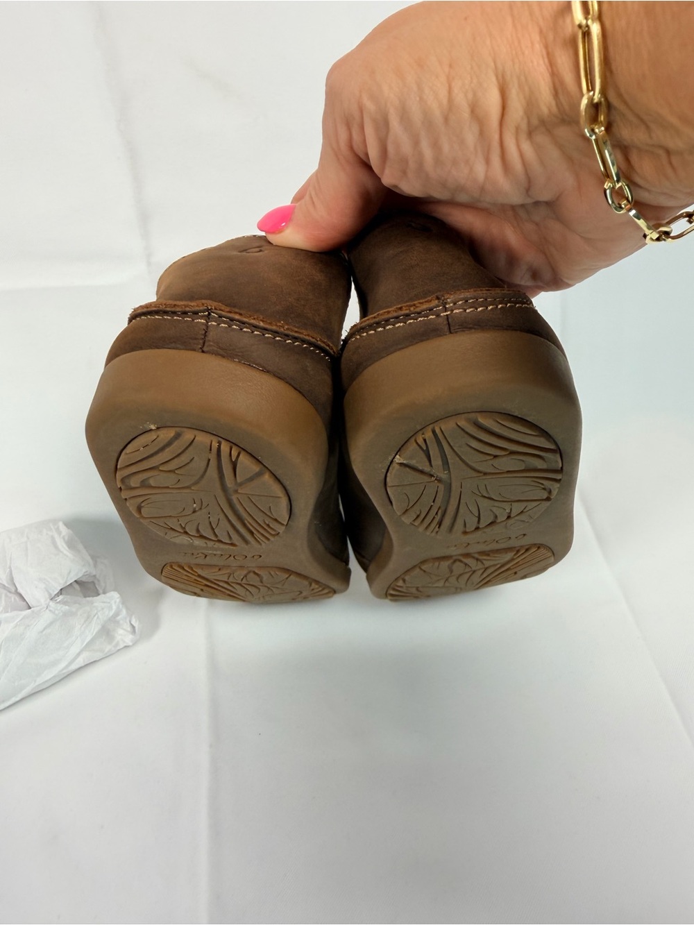 OLUKAI Women’s Size 8.5 Shoes Slip On Style Leather Nohea Nubuck Loafer - Picture 10 of 14